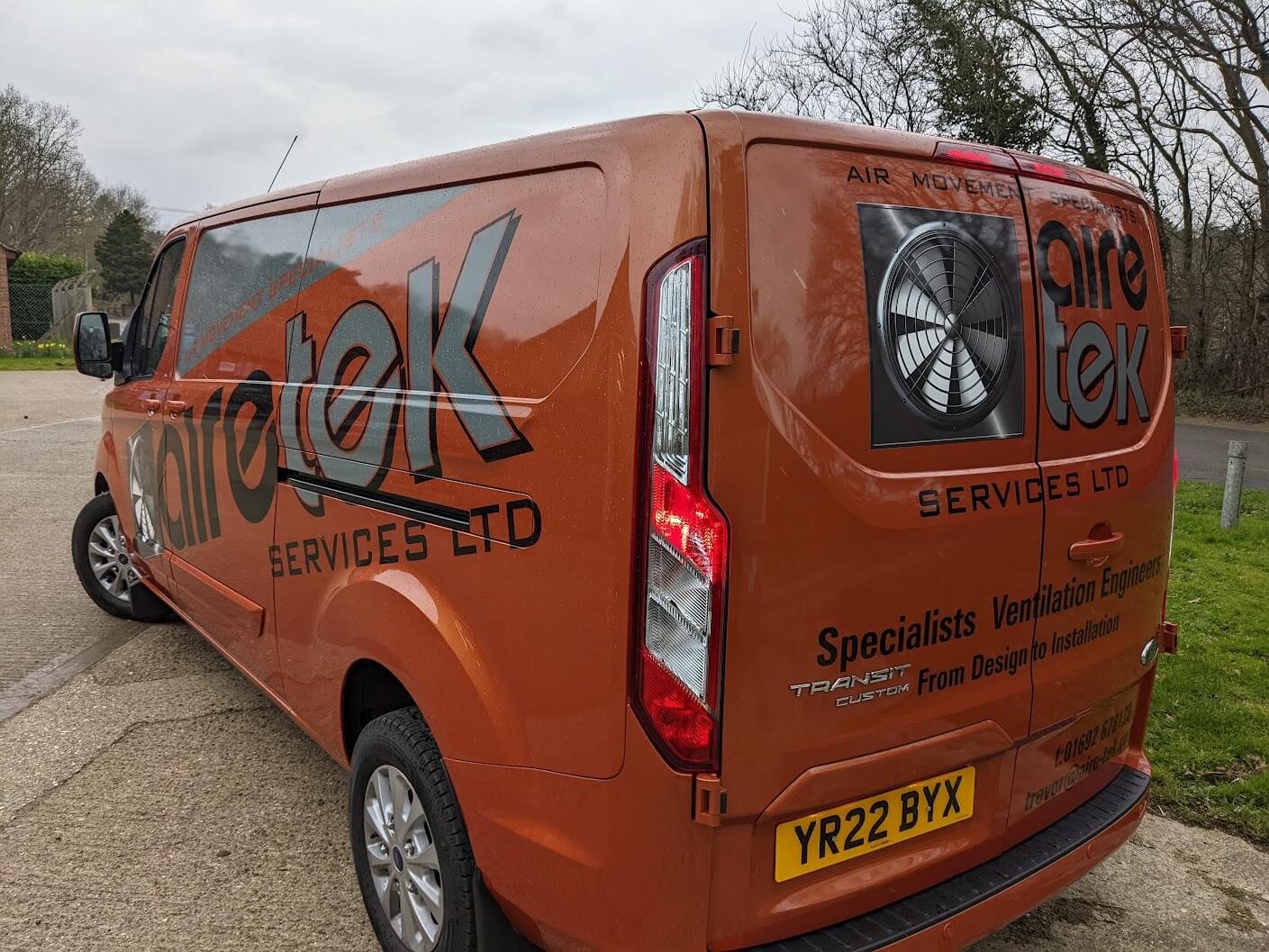 Soanes Signs of Norwich - Vehicle Graphics - Work Example 66